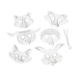 MASQUES À DÉCORER Animaux de la forêt