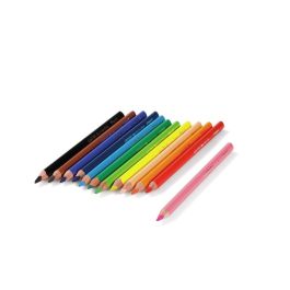 MAXI CRAYONS DE COULEUR ERGONOMIQUES Jumbo x12