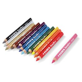 CRAYONS DE COULEUR AQUARELLABLES Triple one x36