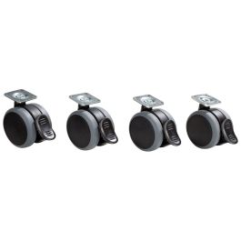 MEUBLE BABI Up LOT de 4 roulettes avec freins pour meubles BABI Up