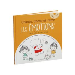 LIVRE CD CHANTE, DANSE ET MIME LES ÉMOTIONS