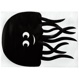 STICKER ARDOISE Méduse