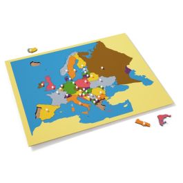 CARTE PUZZLE L'EUROPE