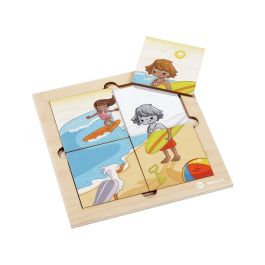 PUZZLE LES VACANCES Au bord de la mer