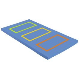 TAPIS DE RÉCEPTION ET D'ACTIVITÉS Les 3 traits