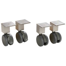 LOT DE 4 PIEDS Pour meubles L: 36 et 70,5 cm