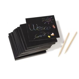 PETITES CARTES À GRATTER Arc-en-ciel