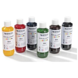 ENCRES GEL À DESSINER 6 x 250 ml