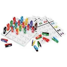 JEU DES PINCES COULEURS ET POSITIONS Double entrée