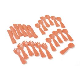 DÎNETTE WESCOOK Bioplastique Lot de 24 couverts