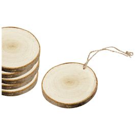 SUSPENSIONS RONDELLES DE BOIS À DÉCORER