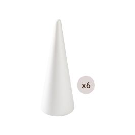 CÔNES À DÉCORER H: 12,5 cm