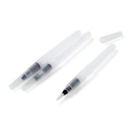 LOT DE 3 PINCEAUX À RÉSERVOIR Pointes assorties