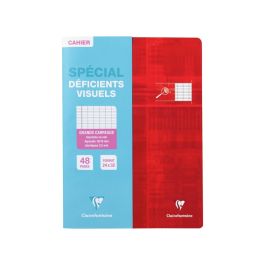 CAHIER CARTE SPÉCIAL DÉFICIENTS VISUELS 24 x 32 cm - 48 pages