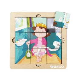 PUZZLE HYGIÈNE Les toilettes