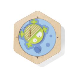 PANNEAU D'ACTIVITÉS ALVÉOLE Grenouille guiro