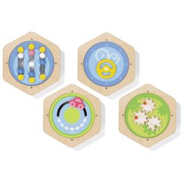 MAXI LOT PANNEAUX D'ACTIVITÉS ALVÉOLE MÉCANISMES