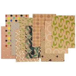 FEUILLES DE PAPIER KRAFT À MOTIFS Thèmes divers