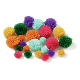 POMPONS LAINEUX MULTITAILLES