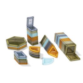 JEU DE CONSTRUCTION MAGNÉTIQUE Power clix solids natural 70 pièces