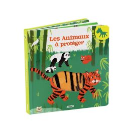 LIVRE TACTILE Les animaux à protéger