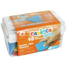 CRAYONS DE CIRE Teddy Baby x48