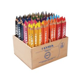 CRAYONS DE COULEUR AQUARELLABLES Triple one x90