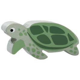 FIGURINE EN BOIS TORTUE DE MER