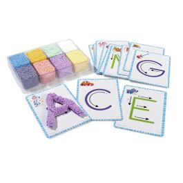 SET PÉDAGOGIQUE PÂTE SENSITIVE Lettres majuscules