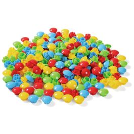 MAXI-SET GROSSE MOSAIKE Fantacolor Junior 240 Steckstifte Ø 3 cm