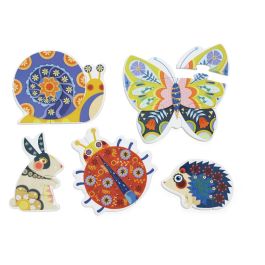 PUZZLES PROGRESSIFS Animaux du jardin