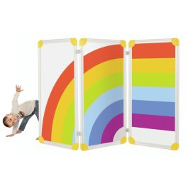 TRIPTYQUE PLASTICLOISON Arc-en-ciel