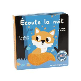 LIVRE TACTILE ET SONORE TOUCHE ET ÉCOUTE La nuit