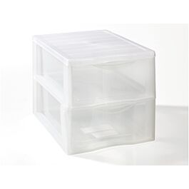 SCHUBLADENCONTAINER 3 Schubladen transparent