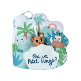 LIVRE D'ÉVEIL BÉBÉ Où va petit singe ?