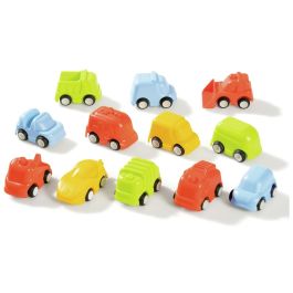 MAXI LOT DE 12 PETITES VOITURES ÉCO-RESPONSABLES