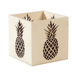 PHOTOPHORE POUR BOUGIE LED À DÉCORER Ananas