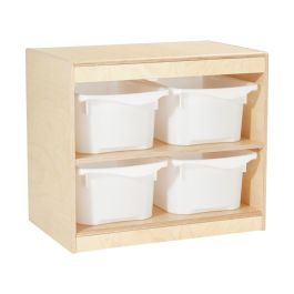 MEUBLE DE RANGEMENT BABI Up 4 bacs - 1 étagère