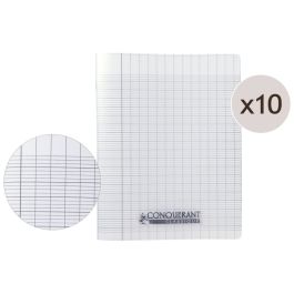 LOT DE 10 CAHIERS POLYPRO SPÉCIAL DÉFICIENTS VISUELS 17x22 cm - 96 pages...