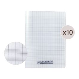 LOT DE 10 CAHIERS POLYPRO SPÉCIAL DÉFICIENTS VISUELS 24x32 cm - 96 pages...