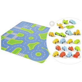 MAXI LOT TAPIS PLUME CIRCULATION avec 21 véhicules