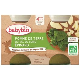 PETITS POTS BIO Pomme de terre et épinard - 2 x 130 g
