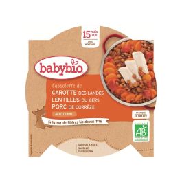 Carotte, lentilles et porc au cumin - 260 g