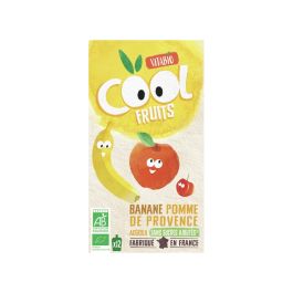 GOURDE DE FRUIT BIO Pomme, banane - 12 x 90 g