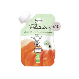 MAXI LOT GOURDES MONOSAVEUR BIO - Patate Douce 10 x 120 g