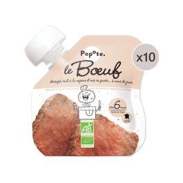 MAXI LOT GOURDES MONOSAVEUR BIO - Boeuf 10 x 60 g