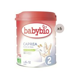 MAXI LOT LAIT DE CHÈVRE CAPREA 2ÈME AGE - 6 x 800 g