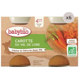 MAXI LOT PETITS POTS BIO Carotte - 12 x 130 g
