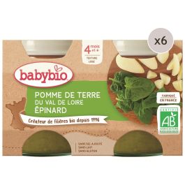 MAXI LOT PETITS POTS BIO Pomme de terre et épinard - 12 x 130 g