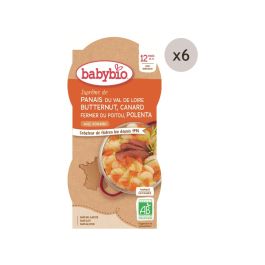 MAXI LOT BOLS Panais, butternut, canard et polenta - 12 x 200 g